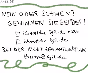 Produkthinweis mit Kaufaufforderung